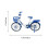 1 Mini Ciclo Miniatura Decoração Acessório 3