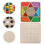 Conjunto Gobang Damas Educativos Crianças 9