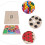 Conjunto Gobang Damas Educativos Crianças 6