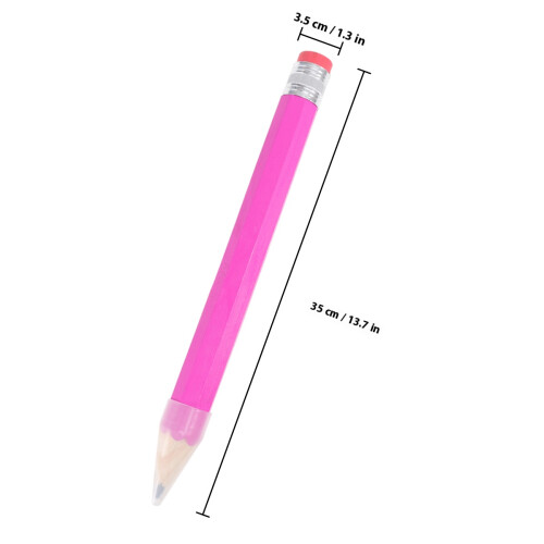 1 Lápis De 35Cm Ecológico Com 2
