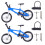 2 Sets Mini Mountainbike Aluminium Für Kinder Geschenk 6