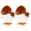 2 Unidades Brinquedo De Corda De De Pelúcia 1