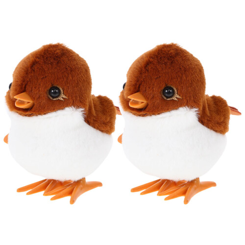 2 Unidades Brinquedo De Corda De De Pelúcia