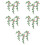 15 Unidades Mini Flores Artificial Para Mini Casa 9