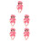 5 Sets Baby Popkleding Figuur Mini Overal Accessoire 8