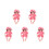 5 Sets Baby Popkleding Figuur Mini Overal Accessoire 7