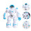 1 Set Grappig Kinderspeelgoed Licht Elektrische Robot (Wit) 5