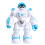 1 Set Grappig Kinderspeelgoed Licht Elektrische Robot (Wit) 3