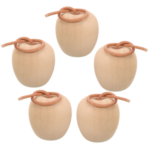 20 Holz Apfel Unfertige Zubehör 1