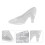 12 Transparente Mini Schuhe Dekorative Desktop Zubehör 7