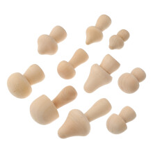 80 Stuks Ongeverfde Mini Paddenstoelen Voor Schilderen