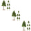 18St Miniaturen Groen Plastic Realistisch Landschap Model 11