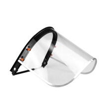 Thickened Clear Welding Hard Hat Visor Polishing Grinding Shield AntiSplash Aluminum Alloy PVC