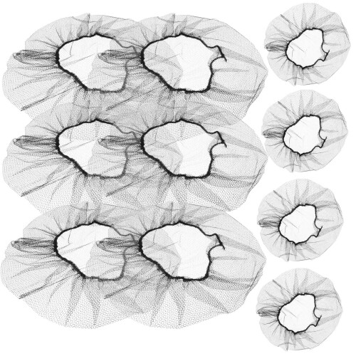 100 stuks wegwerphoofdnetjes nylon mesh voor thuis