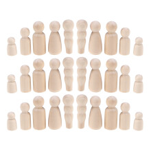 50 Stuks Pegpoppen Schilderen Educatief Speelgoed Cadeau