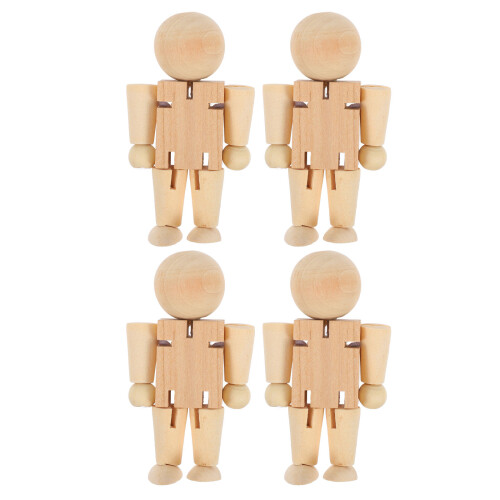 20 Onafgewerkte Robot Figuren Voor Kinderen Schilderen 2