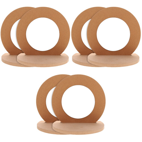 6 Stuks Zelfschilderende Ronde Spiegel 2