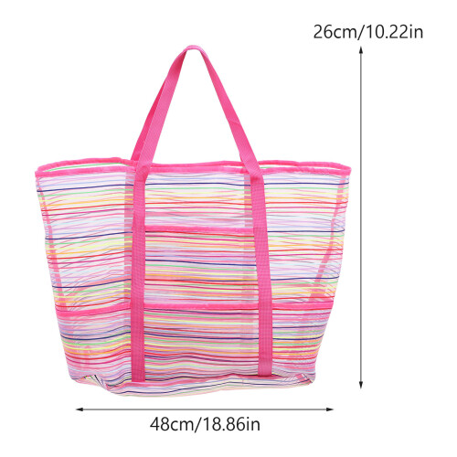 2 Unidades De Sacos Coloridos Para De Praia E 1