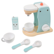 1 Set Holz Kaffeemaschine Spielsatz Spielzeug
