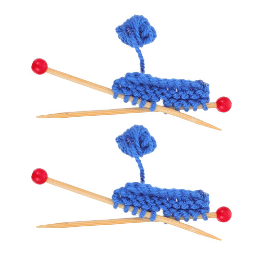 2Stk Strickpullover Für Puppenhaus 2