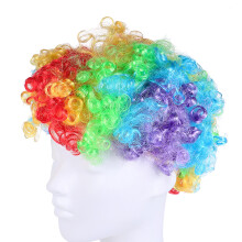 2 Stuks Explosion Pruik Cosplay Grappige Clown Haarstuk Feestattribuut