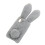 Mobile Shell Plush Rabbit Kaninchen Plüsch Für Hellgrau 4