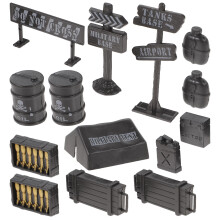 2 Sets Miniatuur Militaire Apparatuur Modellen Voor Kinderen