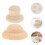 40 Stuks Ongeverfde Poppenhoed Handwerken 6