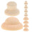 40 Stuks Ongeverfde Poppenhoed Handwerken 3