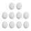 10 Stuks Multifunctionele Diy Sponge Eieren (Wit) 10