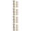 40 Stuks Onafgewerkte Peg Diy Schilderpoppen 10