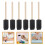 18 Unidades Pinceles Espuma Mango Madera Para Diy 10