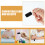 18 Unidades Pinceles Espuma Mango Madera Para Diy 8
