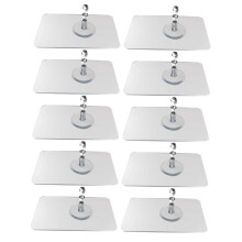 Traceless Screw Patch 20pcs Adhesive Wall Sticker NonTrace Hook Seamless Hook For Kitchen And Bathroom