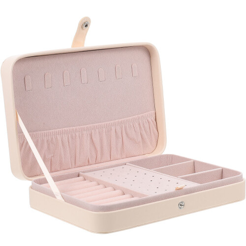 Weiße PU- Schmuckbox Mit Für Und 1