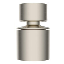 Faucet Aerator for Kitchen Sink, 360 Degree Swivel Dual-function 2 Flow Sprayer with Brushed Nickel Finish, Swivel Sink Aerator Attachment with Multi-
