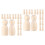 120 Stuks Ongeverfde Peg Diy Schilderpoppen 6