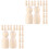 120 Stuks Ongeverfde Peg Diy Schilderpoppen 5