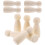 50St Beige Peg Dolls Onbewerkt Voor Knutselprojecten 11