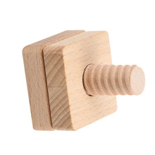 2Stk Holz Diy Schraubspielzeug Kinder Pädagogisch
