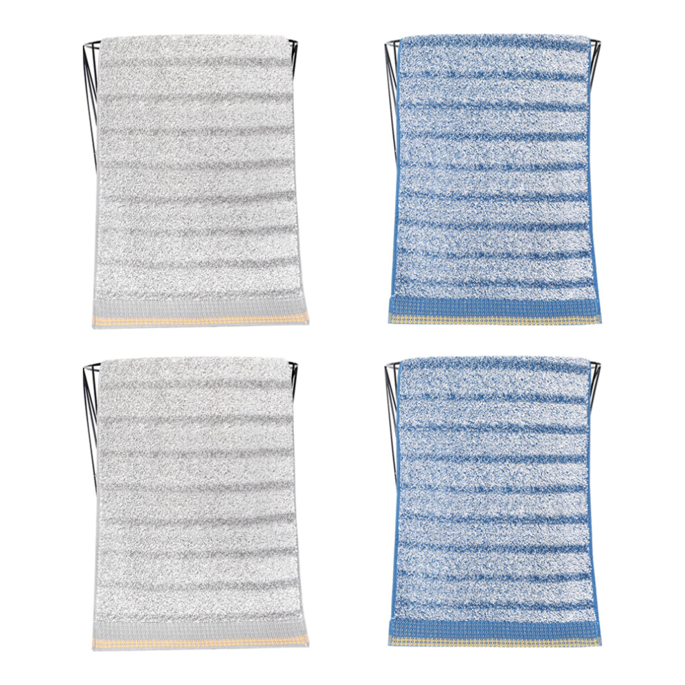 Revitalizing Bath Companions, Exfoliating Washcloth For Body, 100 Percent Cotton Scrubbers, Shower Wash Scrubber For Smooth Skin, Perfect For Daily Us