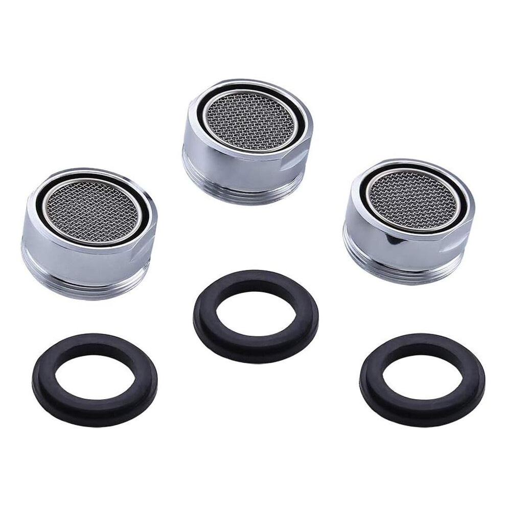 Faucet Filter For Kitchen And Bathroom, Prevent Splashing, Stainless Steel Aerator Replacement, Solid Brass Easy To Install For Water Saver Faucets 9060116566624
