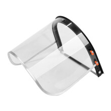 Clear Hard Hat Facial Shield AntiFog Protective Visor For Construction Welding Grinding Lightweight, Unobstructed View