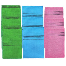 9-Piece Exfoliating Mitt Set, Deep Cleaning & Rich Foam Experience for All Skin Types, Multi-Scenario Use Exfoliating Towel