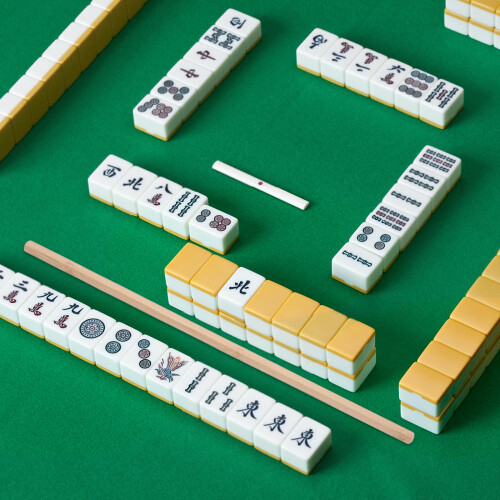 4 Peças De Putter De Mahjong Para Americano 48 Cm 2