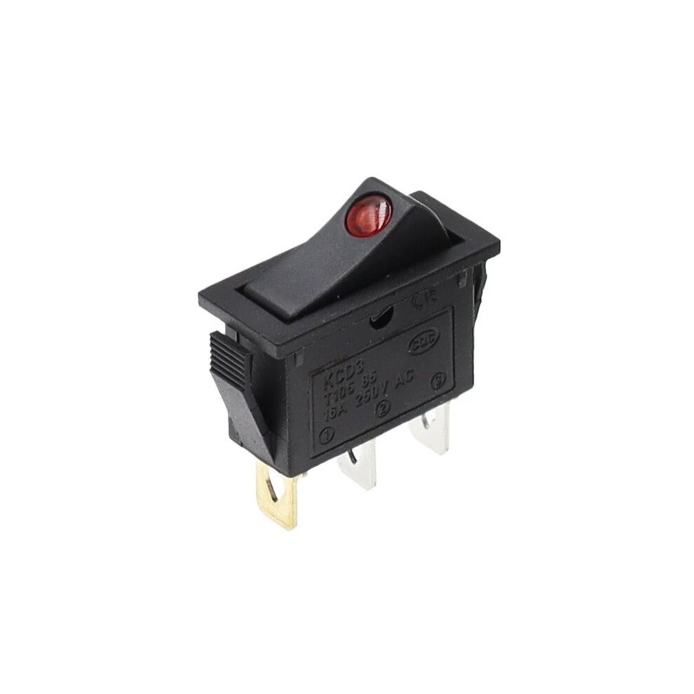 Cat Eye Kcd3 Rocker Switch, 2Position 3Pin With Electrical Equipment, 10Pack Light 9105992603022