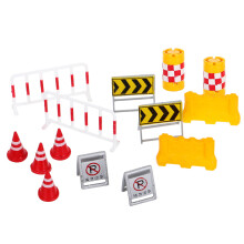 42 Mini Verkeersborden Speelset Voor Kinderen Zandbakminiaturen