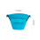 2Pcs Balde Silicone Dobrável Multifuncional Crianças 2