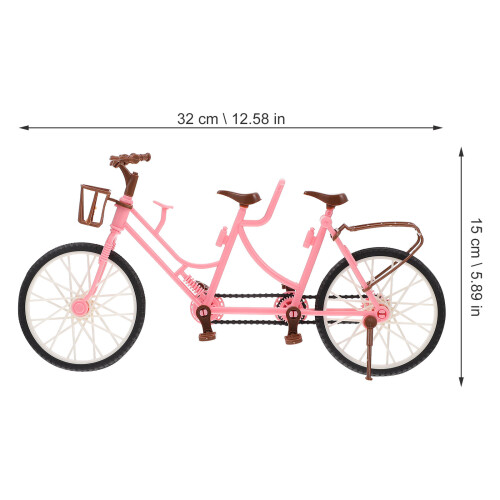 3Pcs Acessórios Para Bonecas Infantil Bicicletas De Dois 2