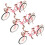 3Pcs Acessórios Para Bonecas Infantil Bicicletas De Dois 7
